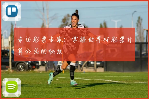 专访彩票专家:掌握世界杯彩票计算公式的秘诀